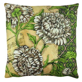 Aberto Design Cojín Multicolor 43 x 43 cm